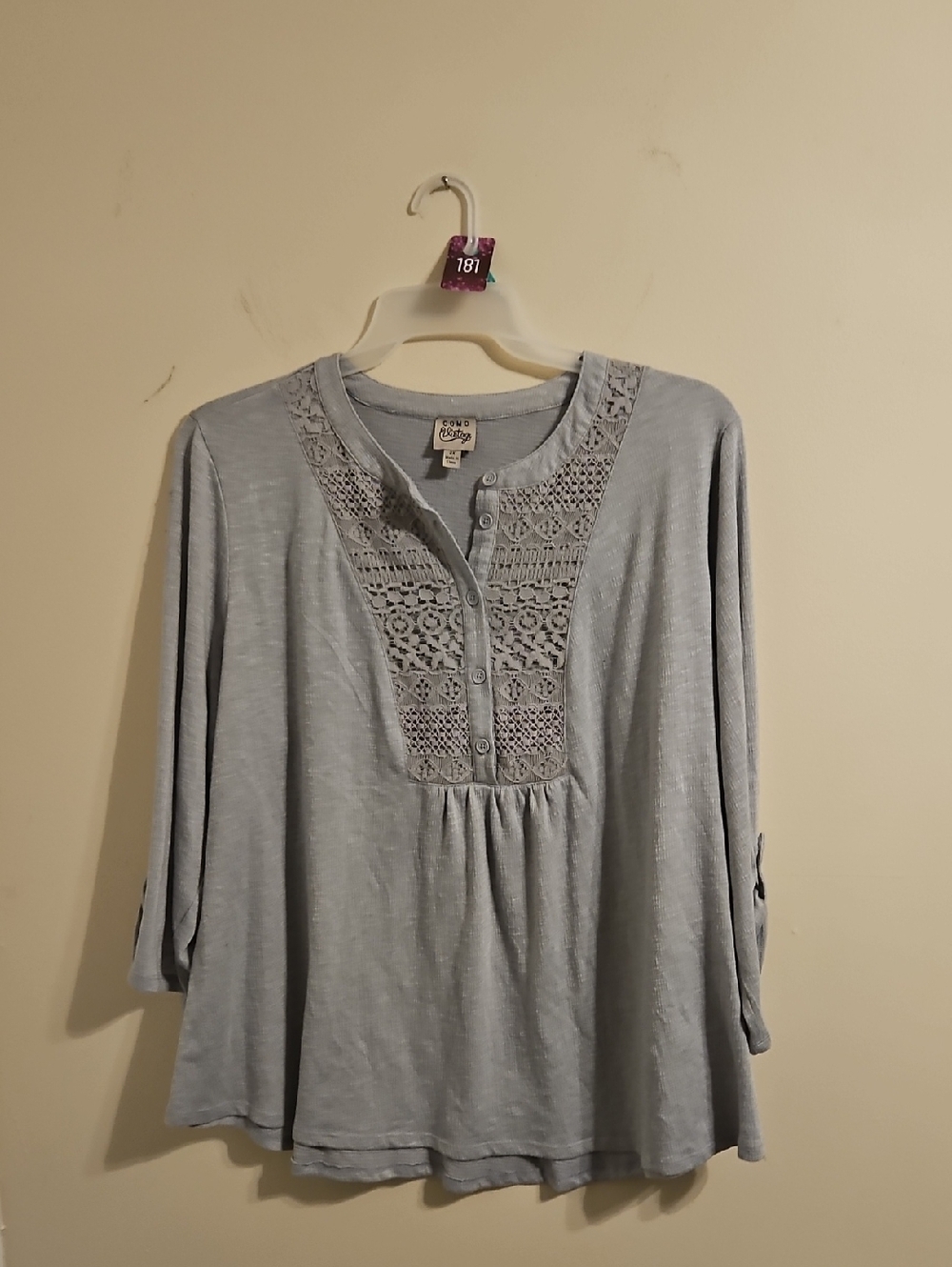 Como Vintage Light Purple Blouse. In Euc